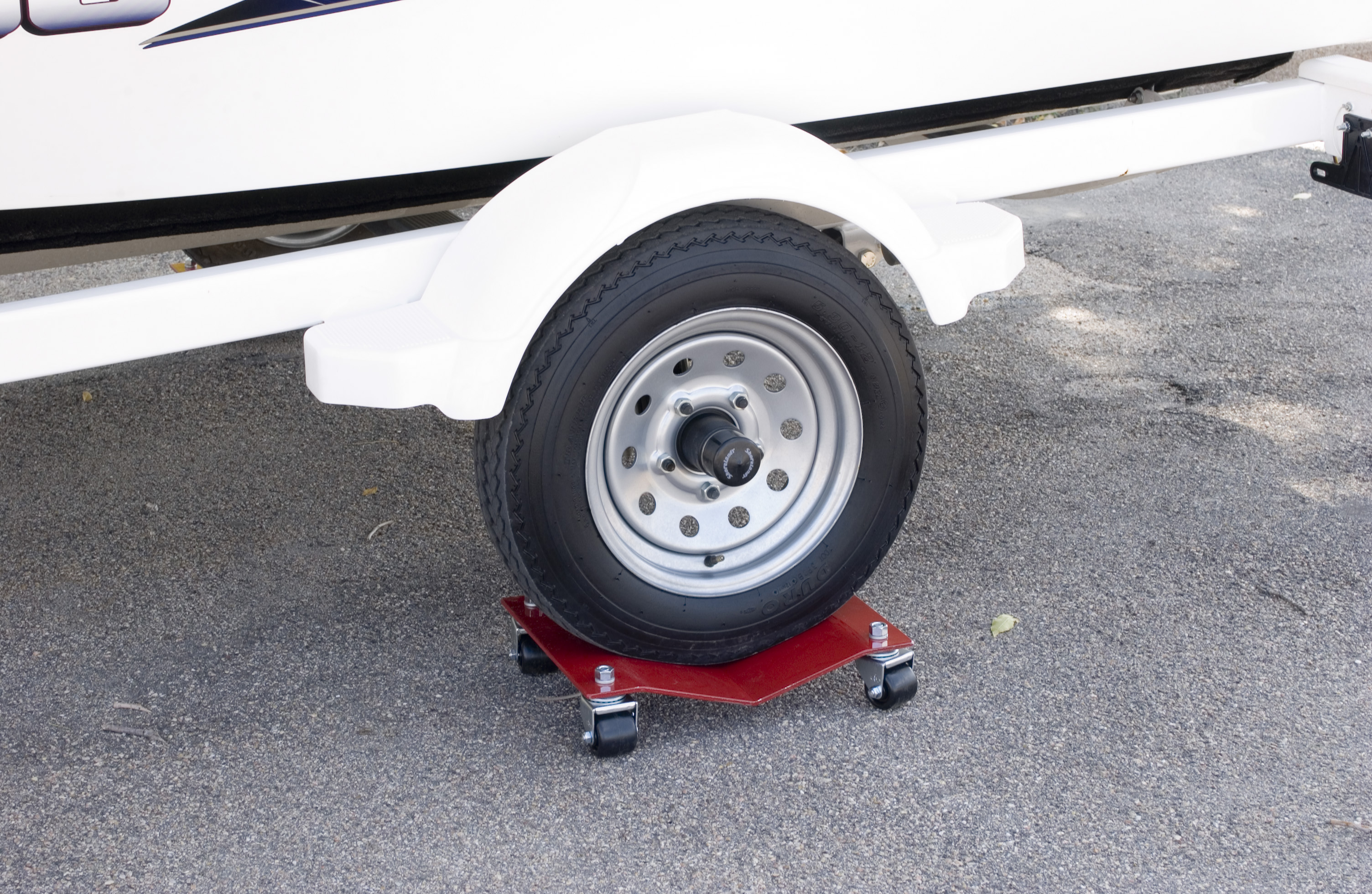 Heavy Duty Self Loading Dolly with Ratcheting Foot Pedal Set of 2 WEIZE Car Wheel Dolly 1300lbs Capacity 